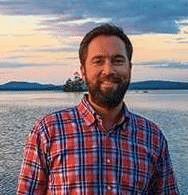 Portrait of Lucas St. Clair, Executive Director, Elliotsville Foundation