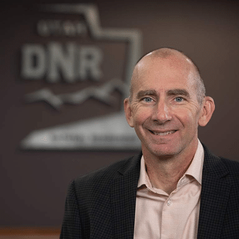 Portrait of Jason Curry, Director, Utah Division of Outdoor Recreation