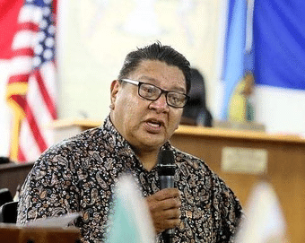 Portrait of Shawn Real Bird, Executive Director, Montana Indigenous Tourism Alliance.