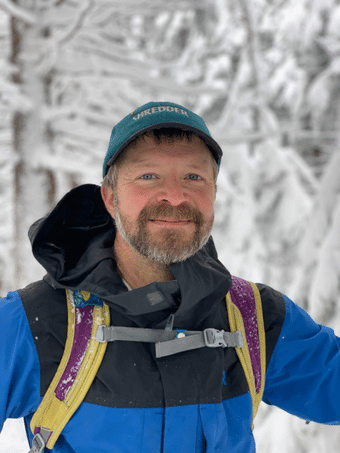 Portrait of Josh Nease, Executive Director, Mon Forest Towns Partnership