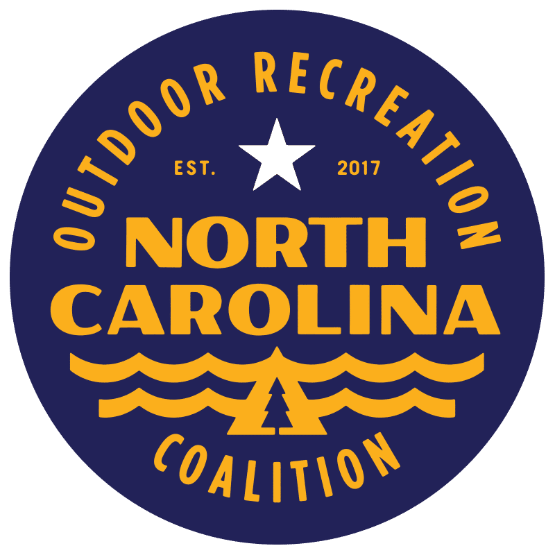 Outdoor Recreation North Carolina Coalition logo, established 2017