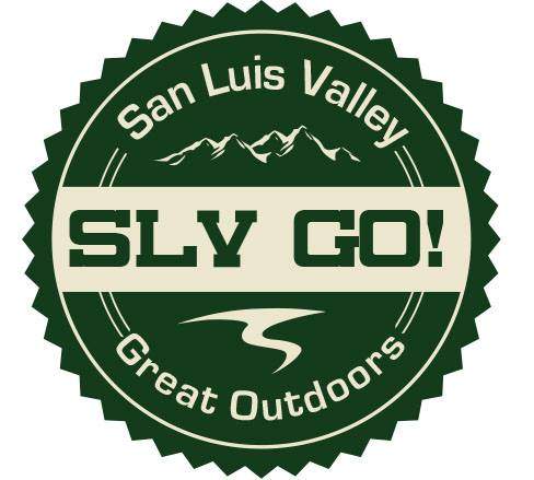 San Luis Valley Great Outdoors (SLV GO!) logo